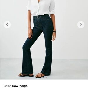 SPANX Raw Indigo Flare Jeans - LP NWT